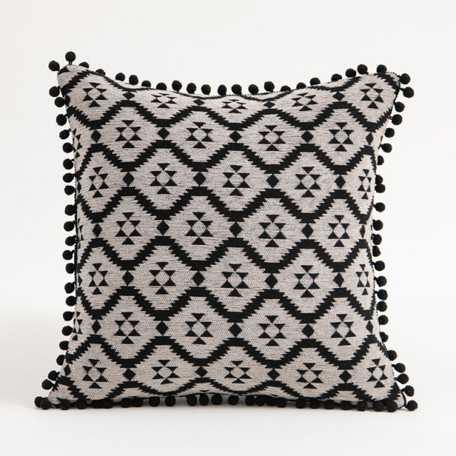 Bohemian Pillow Covers Modern Pillows Embroider 18x18 Pillow Cover Boho  Pillow Case Decorative Couch Pillows no Pillow Insert 1pcs 